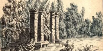 Ruine in Neu-Monplaisir 1802