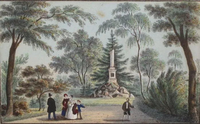 Lithographie um 1850